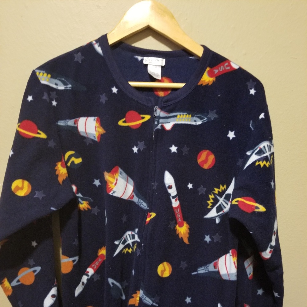 Teenage footie pajamas